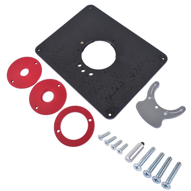 PRS4036 Series Precision Router Table Insert Plate Kit with Level-Loc