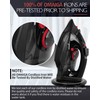 OMAIGA Cordless Iron for Clothes, 1500W Steam Iron Rapid Heating,