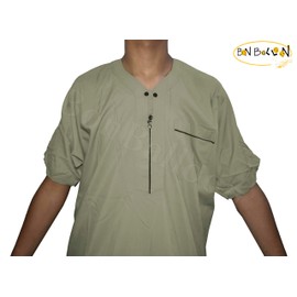 bonballoon Abaya Egyptian Arabia Thoub Robe Thobe Men Juba Qamis Daffah Dishdasha Islamic Muslim Islam Arabian Arab Arabic Jilbab Jalabiya Gilbab Kaftan Caftan Egypt Beige