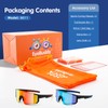 EYEBUDDY Kids Sunglasses Youth Baseball Sunglasses Boys Girls Softball Sports