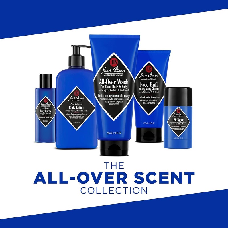 Jack Black Cool Loción corporal hidratante, 16 fl. oz.