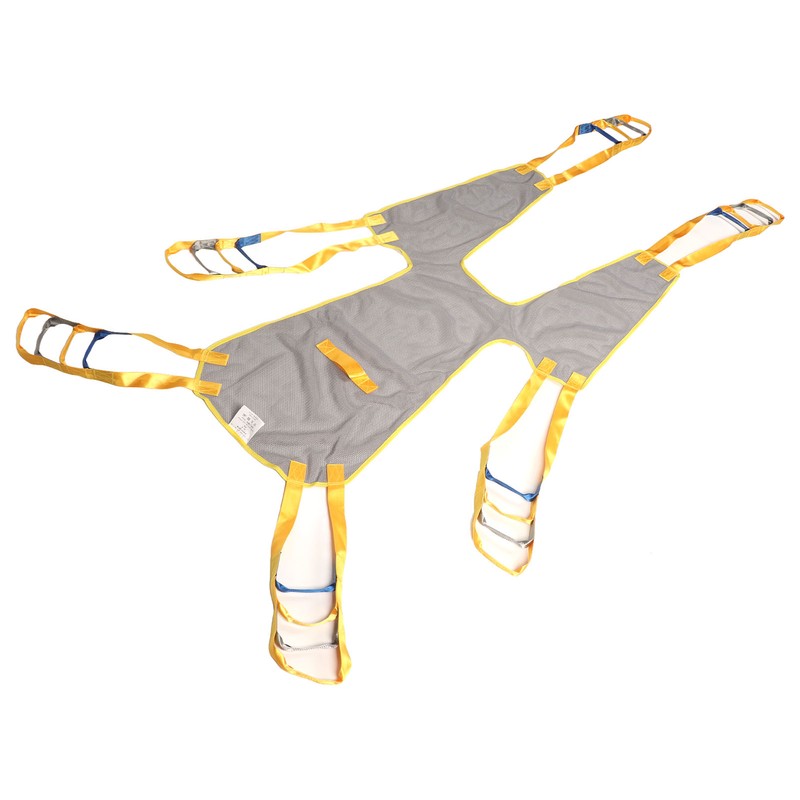 Patient Aid Lift Sling Mesh Full Body Divided Legs Head