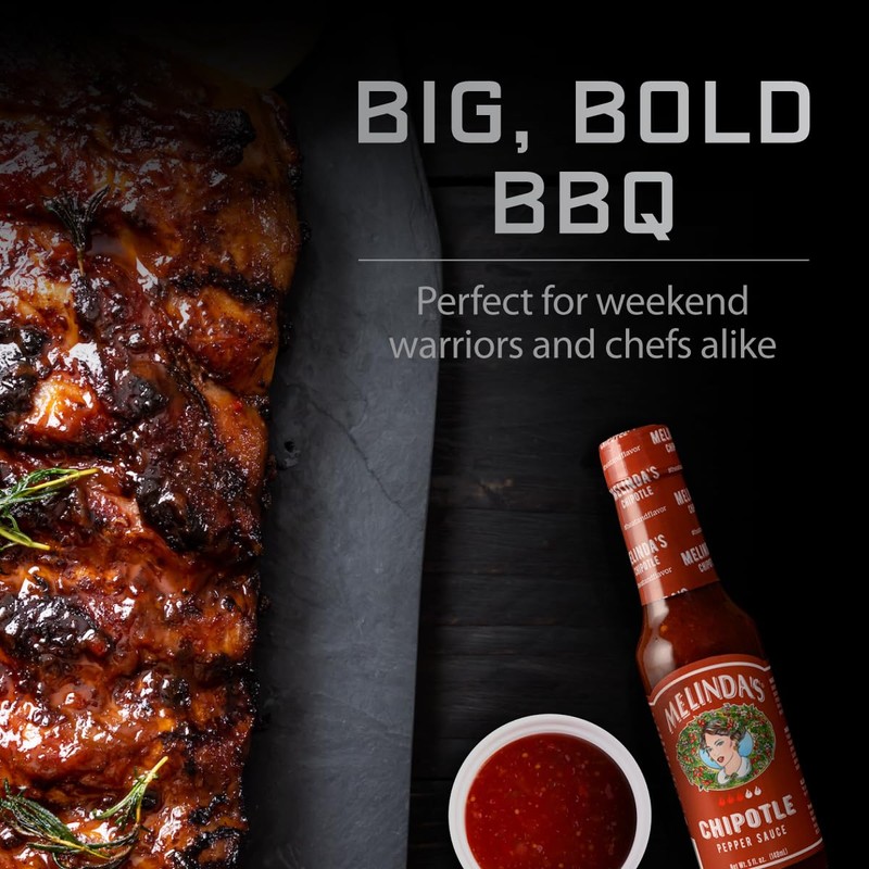 Melinda’s Chipotle Hot Sauce - Made with Chipotle Peppers, Habanero