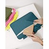 El-fmly A4 Document Portable Organizer Bag Waterproof Portfolio Office Zipper