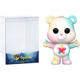 True Heart Bear: P o p ! Animation Vinyl Figurine Bundle with 1 Compatible 'ToysDiva' Graphic Protector (1206 - 61558 - B)