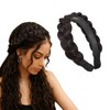 Hair Braid Headband,Wide Wig Braid Hair Band Accessory for Women