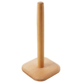 Wood Paper Towel Holder, Anti Slip Base Paper Towel Holder Wood Countertop Paper Roll Holder for Kitchen Bathroom(Paper Roll Holder)
