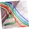 Tofficu Crystal Beads 300pcs Bicone Glass Beads for DIY Jewelry