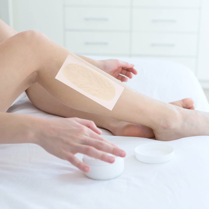 10 Pcs Professional Paper Wax Strips, Non-Woven Waxing Strips for