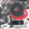 8 PCS Multi Purpose Rubber Spacer 2 Inch OD x