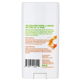 Stinkbug NaturalsTangerine Spice Natural Deodorant Aluminum Free No Parabans, 2.1 oz