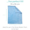 Clair de Lune | Marshmallow Baby blanket | 90 x