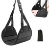 Travel Comfort Adjustable Memory Foam Airplane Foot Rest Hammock -