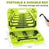 FASTPRO 32-Piece Allen Wrench Set with Storage Case, Standard SAE