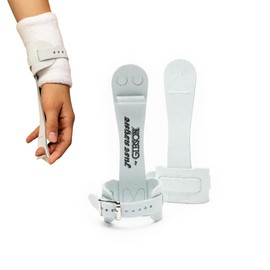 Gibson Athletic unisex adult Gymnastic Grip, White, X-Small US