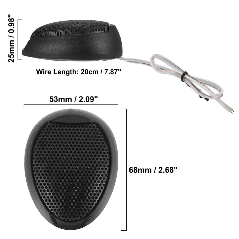 ACROPIX Car Speaker Tweeter Car Auto Speaker High Frequency Stereo