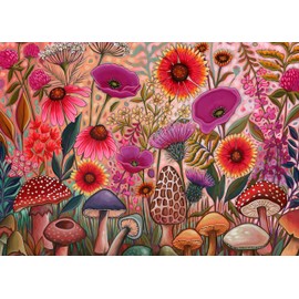 Ceaco - Peggy's Garden - Morel of The Story - 1000 Piece Jigsaw Puzzle