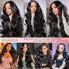 ULRICA Body Wave Lace Front Wigs Human Hair Pre Plucked