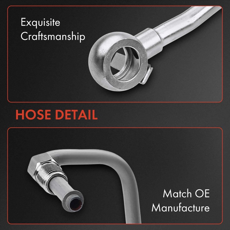 A-Premium Power Steering Pressure Hose Line Assembly Compatible with Lexus