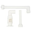 Swimming Pool Fountain Easy Assembly Adjustable Angle Strong PVC Swimming
