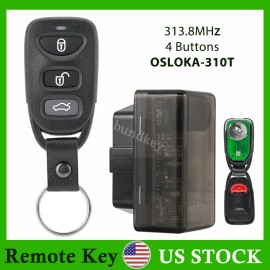 Unbranded For 2006 2007 2008 2009 2010 Hyundai Sonata Remote Key Fob 4B + Program Tool