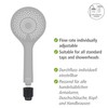 WENKO Water Saver Water-Saving Individually Adjustable Water-Saving Insert for the