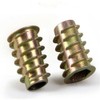 RADSO® M6 Wood Insert Hex Socket Nuts Threaded Insert/Bushes Flanged