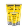 GOT2B Glued Styling Spiking Glue Hair Gel 2 x 170g, 1 x 35g, 6 Ounce (2) + 1.25 Ounce / 갓투비 글루드 스타일링 스파이킹 글루 헤어젤 170g 2개 35g 1개, 6 Ounce (2) + 1.25 Ounce