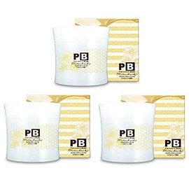 [Set of 3] Pheromone Body, 17.6 oz (500 g), Honey Bee (Bath Salt, Body Soap)