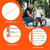 6 ft Bike Flag with Pole for Safety Orange Go