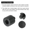 sourcing map Microphone Stand Adapter M8 Female to M6 Male