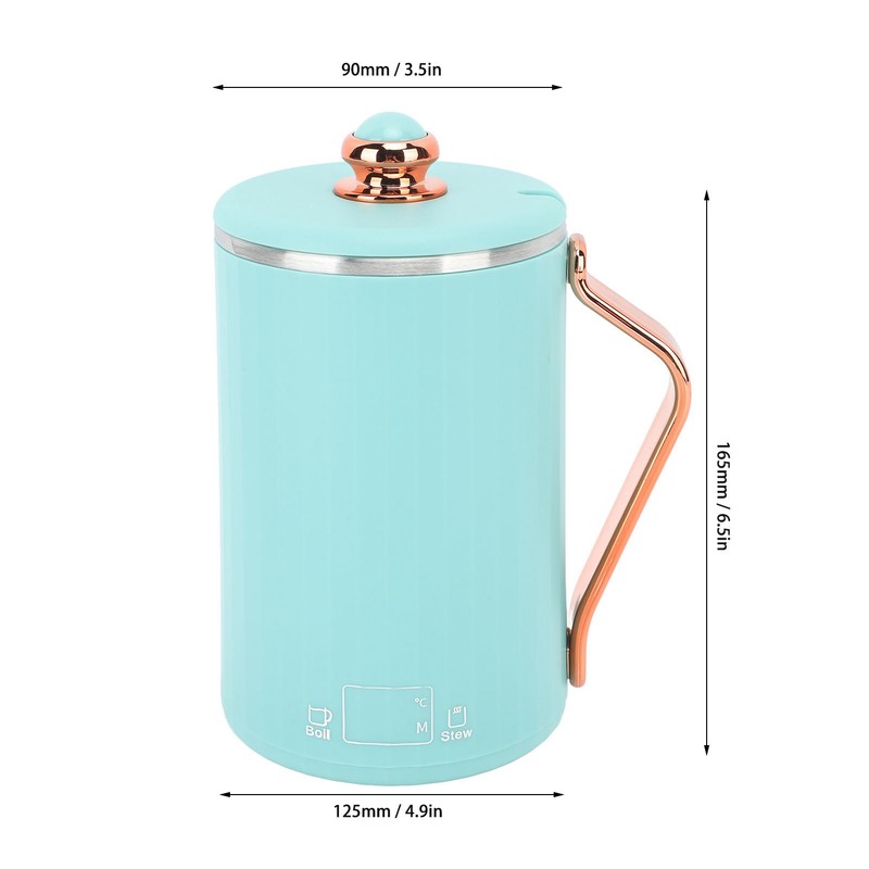 Electric Kettle Stew Cup Multifunctional Fast Heating Intelligent Control Portable