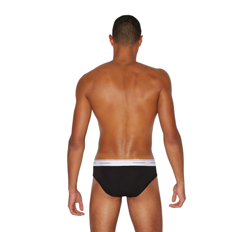 DSQUARED2 3 Men's Briefs Art DCX610040 001 Colour Black Choice