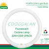 COOGGALAN 8 inch FC8T9/CW 22W Cool White Circular Fluorescent Light