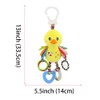 D-KINGCHY Baby Car Seat Stroller Toys Plush Hanging Animal Stuffed
