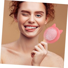 WOONEKY 2 Pack Hair Combs Set Scalp Sc Detangler Brush for Boys and Girls Girls Cartoon Cat Ear Hair Brush Comb Massage Comb for Men