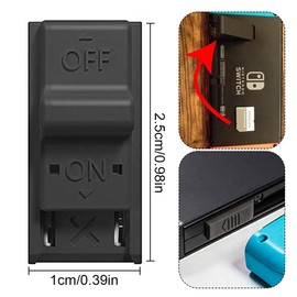 CUZKC 1 Item Rcm Jig and Switch Jig, Switch Short with Rcm Loader Switch Connection, Use Other Simulator for Changing Archive Games - Black