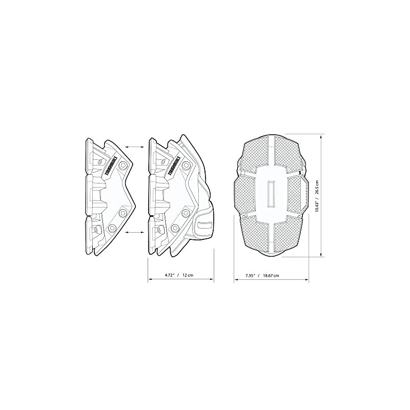 ToughBuilt - GelFit Stabilizer - Rodilleras profesionales - Cómodo cojín
