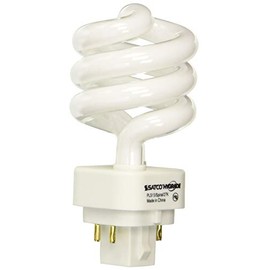Satco S4438 Transitional Light Bulb in White Finish, 3.75 inches