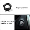 OWITAT Compatible with 2013-2018 Nissan Altima Start-Stop Switch Button Ring