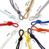 100% Cotton Round Hoodie Drawstring Cord with Tipped Ends Stoppers.