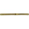 7.5mm Womens Replacement Watchband with Notch Gold Color (notch 7mm)