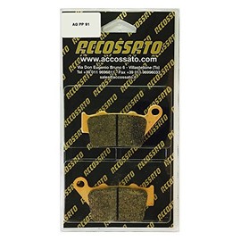 Accossato Bremsbelag agpp91or, Husqvarna > SM 125 Supermotard, S, 125 (1999 – 2013)