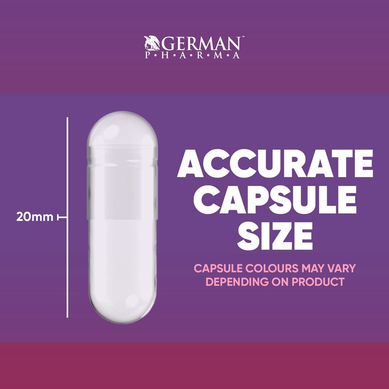 German Pharma Beta-Ecdysterone Vegetable Capsules | 60 Capsules, 2 Per