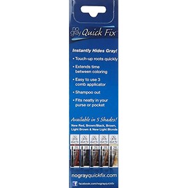 No Gray Quick Fix Brwn/Bl Size .5z No Gray Quick Fix Brown/Black .5z