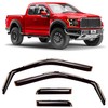 Voron Glass in-Channel Extra Durable Rain Guards for Ford F150