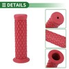X AUTOHAUX 7/8" 22mm 15/16" 24mm Motorcycle Hand Grips Cover
