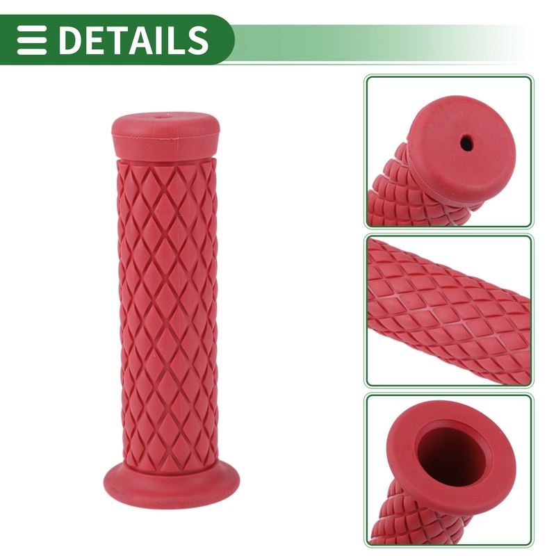 X AUTOHAUX 7/8" 22mm 15/16" 24mm Motorcycle Hand Grips Cover