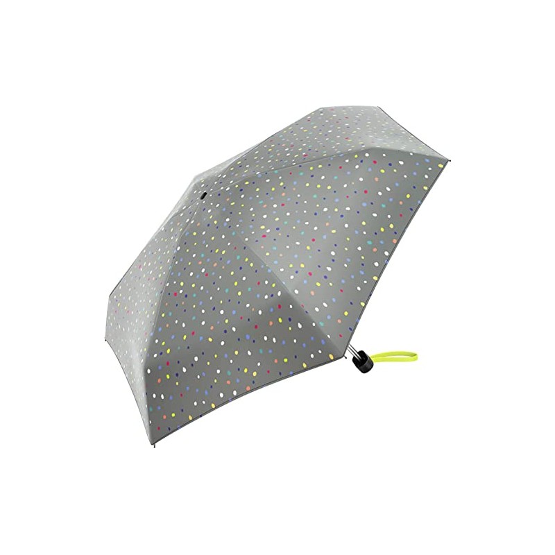 Benetton Pocket Umbrella Ultra Mini Flat Dots, Dots Grey, Flat