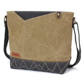 CHALA Prism Crossbody Womens Shoulder Purse with Adjustable Strap - olive